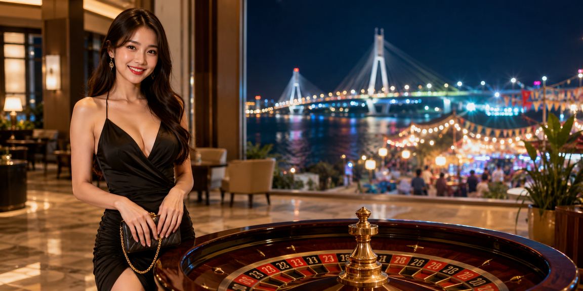 Không khí chợ đêm Cần Thơ nhộn nhịp, người chơi thử vận may với roulette trực tuyến