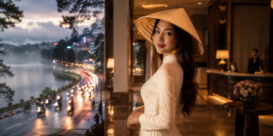 Người dùng tại Đà Lạt kiểm tra tài khoản a1k an toàn qua điện thoại
