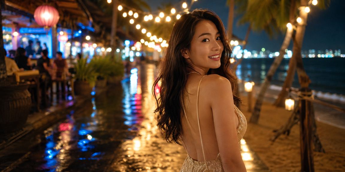 Người chơi tại chợ đêm Hà Nội xem kết quả thể thao và thử game mini mới trên điện thoại
