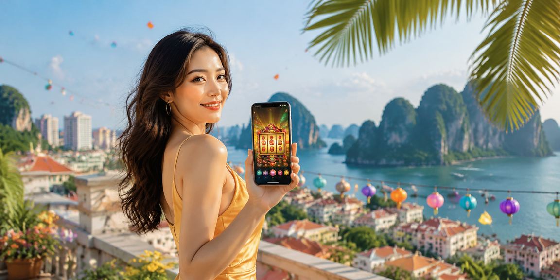 Người dùng tại Ninh Bình truy cập nền tảng cá cược a1k qua điện thoại trong dịp lễ hội